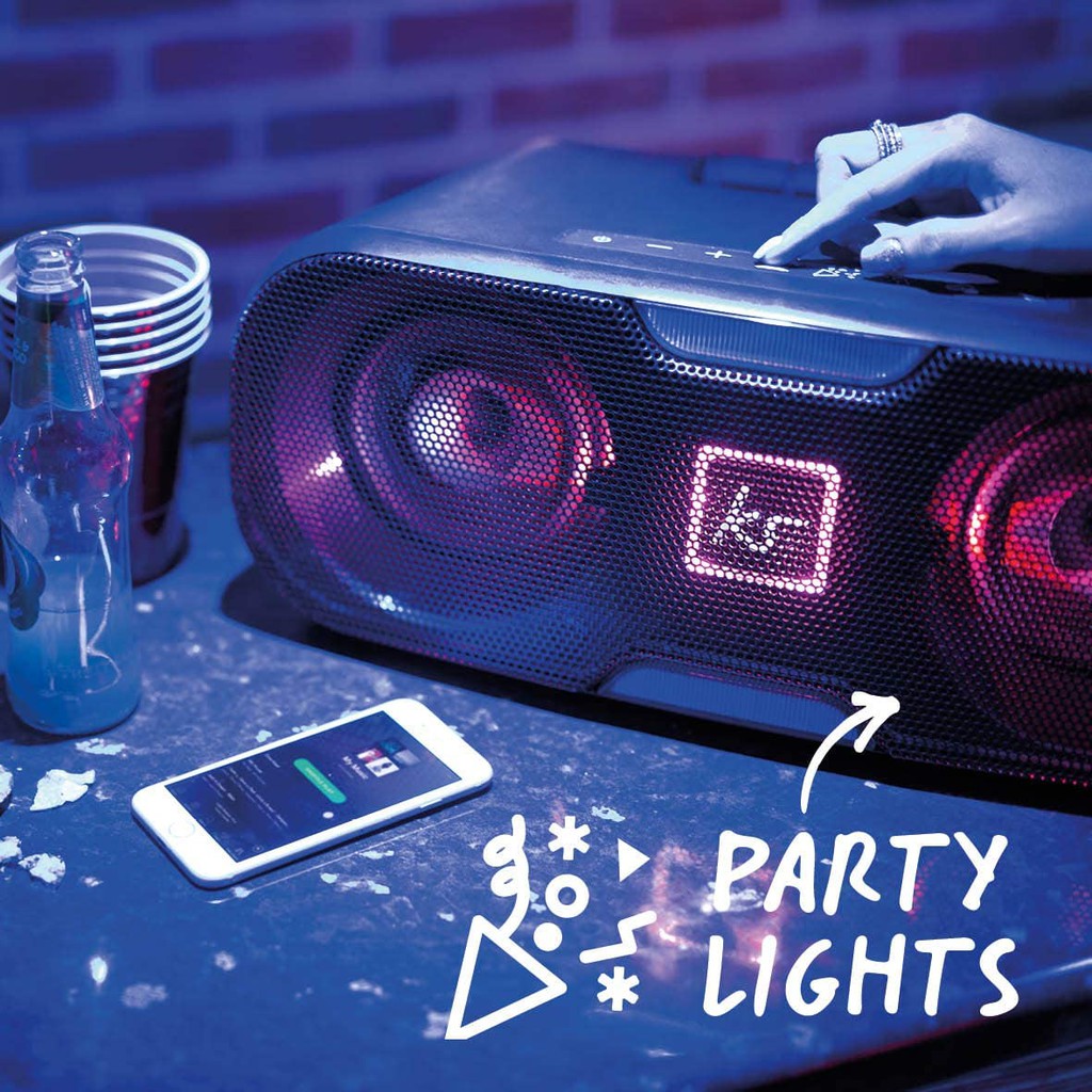 slam xl bluetooth party speaker