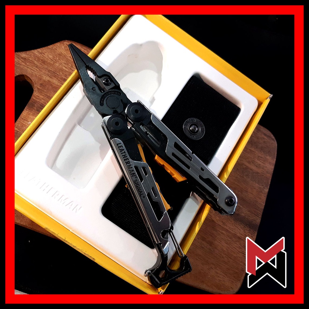 Leatherman Signal Black Silver Limited Edition Shopee Philippines