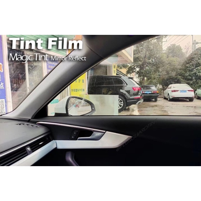 MAGIC TINT / MIRROR REFLECT / CAR TINT FILMS HEAT REJECT UV PROTECT