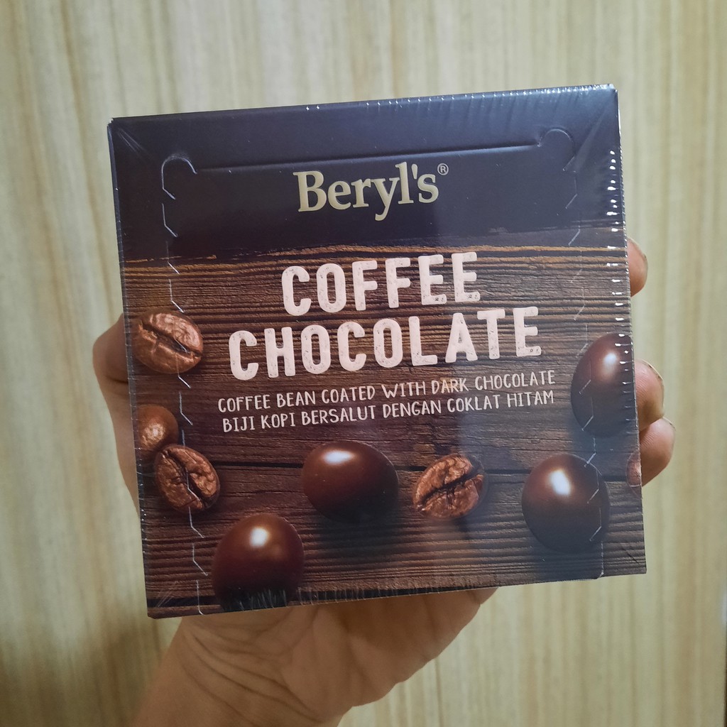 Beryl's Coffee Chocolate Coffee Bean Coated With Dark Chocolate 120g Shopee Philippines