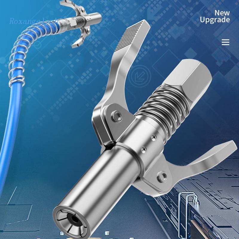 ROX Durable Grease Coupler Lock Nozzle For Manual Pneumatic Electric