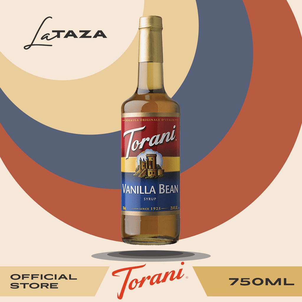 Torani Vanilla Bean Syrup (750ml) Shopee Philippines