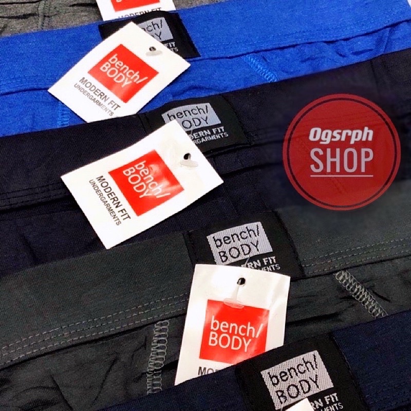 BENCH Brief For underwear 100Cotton Men 6pcs Shopee Philippines