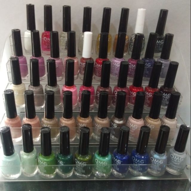 OMG nail polish (24pcs assorted colors) 10ml Shopee Philippines