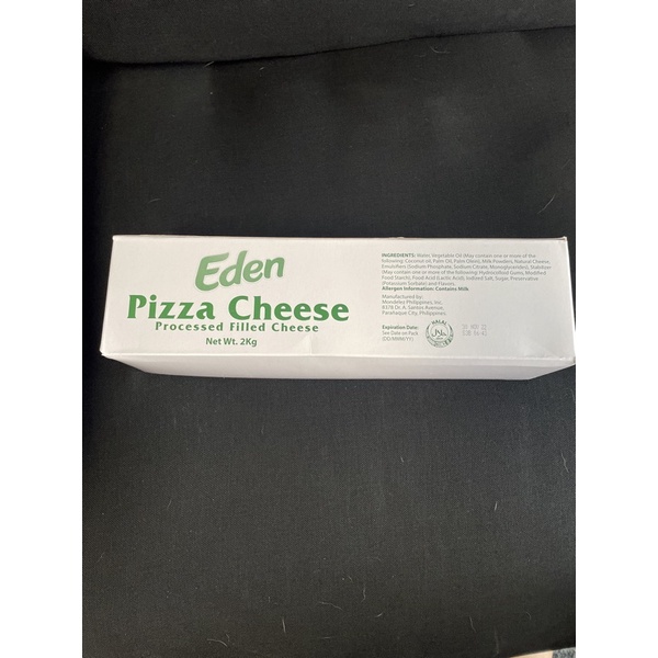 Eden Pizza Cheese 2kg Halal Shopee Philippines