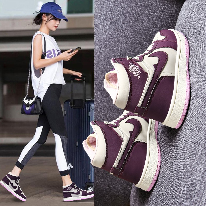 nike air high neck shoes
