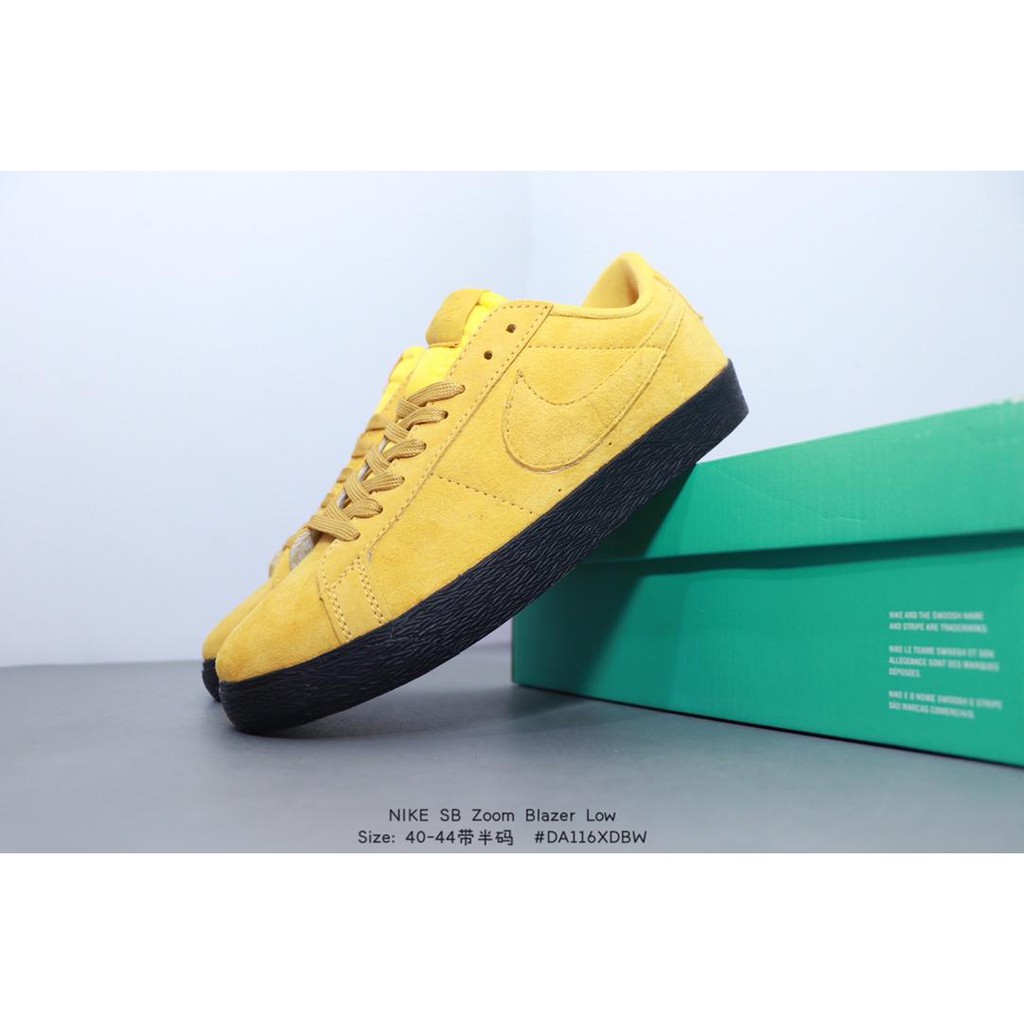 nike sb blazer zoom low yellow