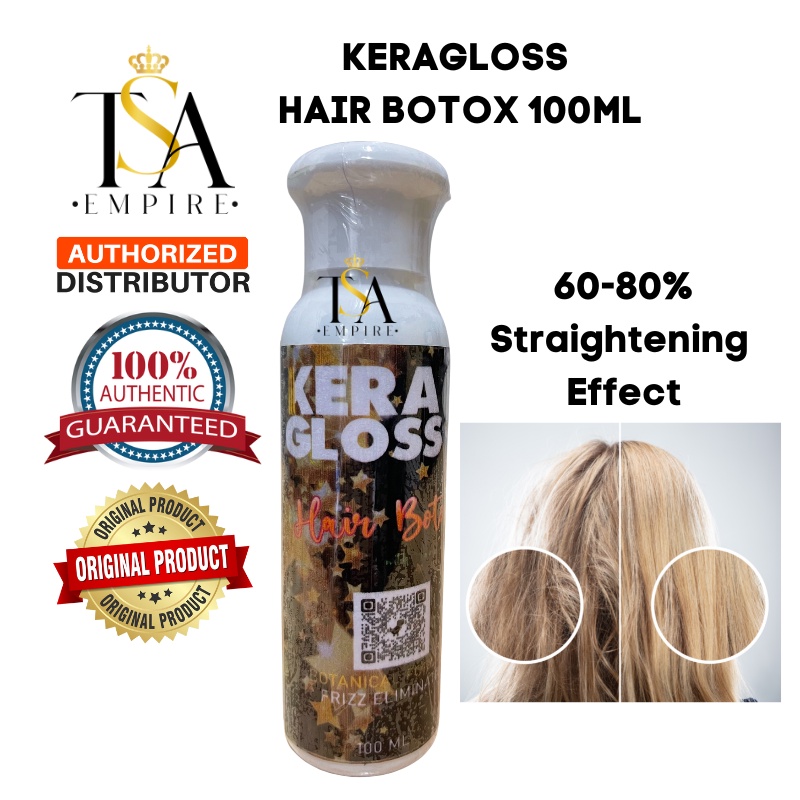 Keragloss Hair Botox Treatment 100ml Shopee Philippines