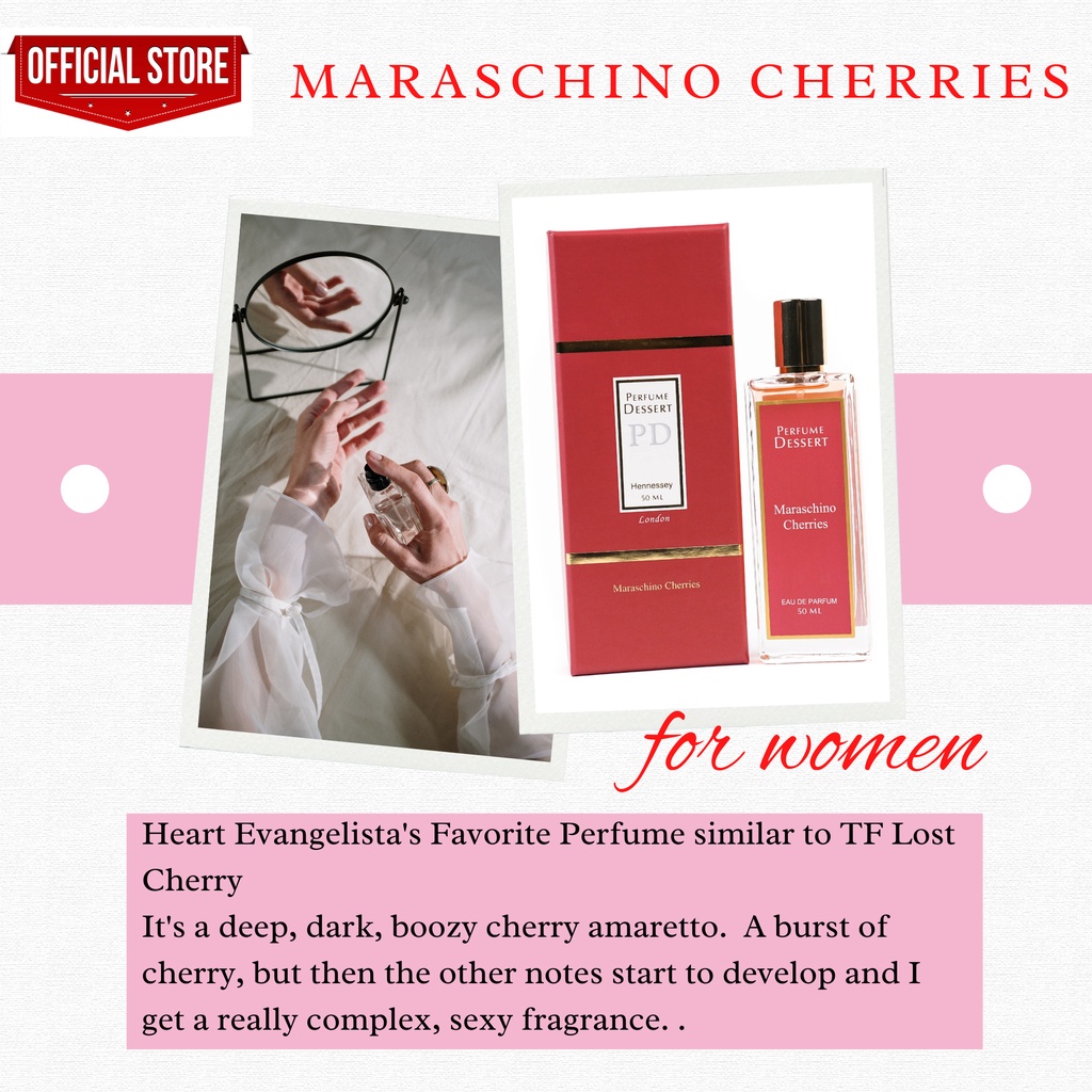 Perfume Dessert MARASCHINO CHERRIES 50ml | Shopee Philippines