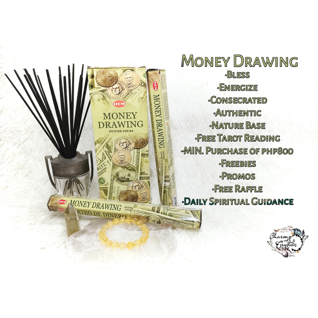 Hem Money Drawing Incense Sticks (20 Sticks/Box) Shopee Philippines