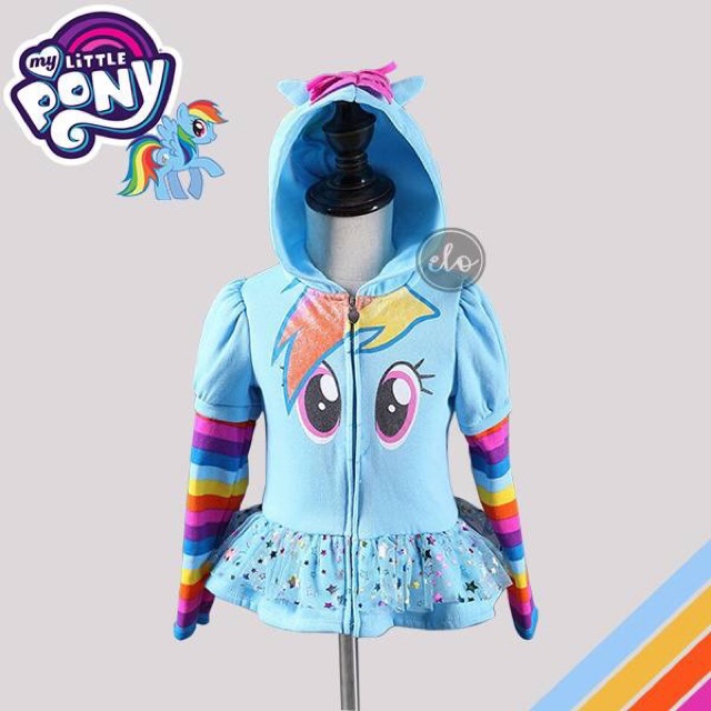 my little pony hoodie rainbow dash