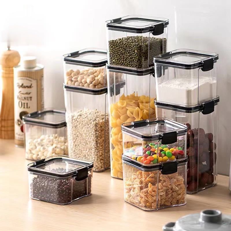 Airtight Food Storage Kitchen Container Multigrain Snap Lock Storage ...