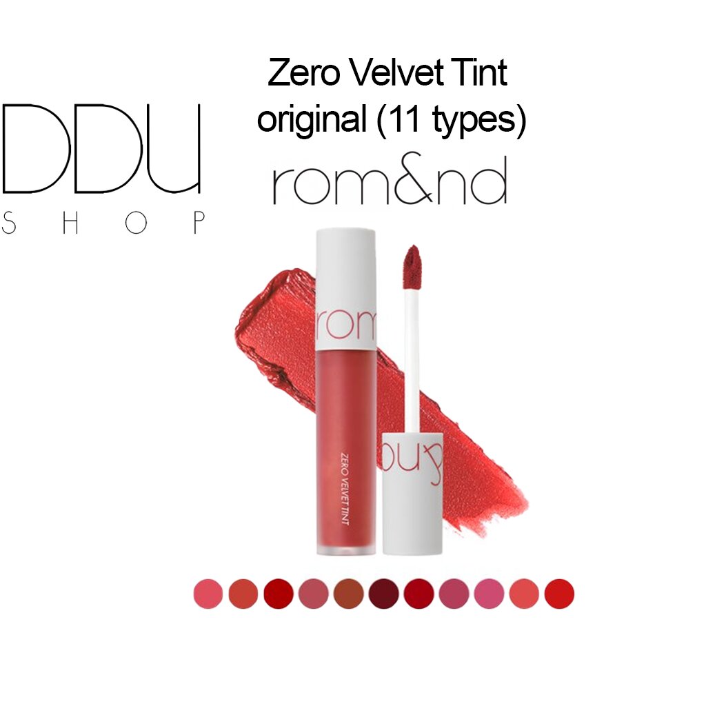 Romand Zero Velvet Tint Original Oygzxa Shopee Philippines