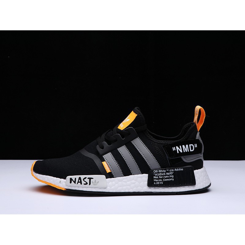 Adidas NMD knit fly line Off-WHITE joint 36-44 | Shopee Philippines