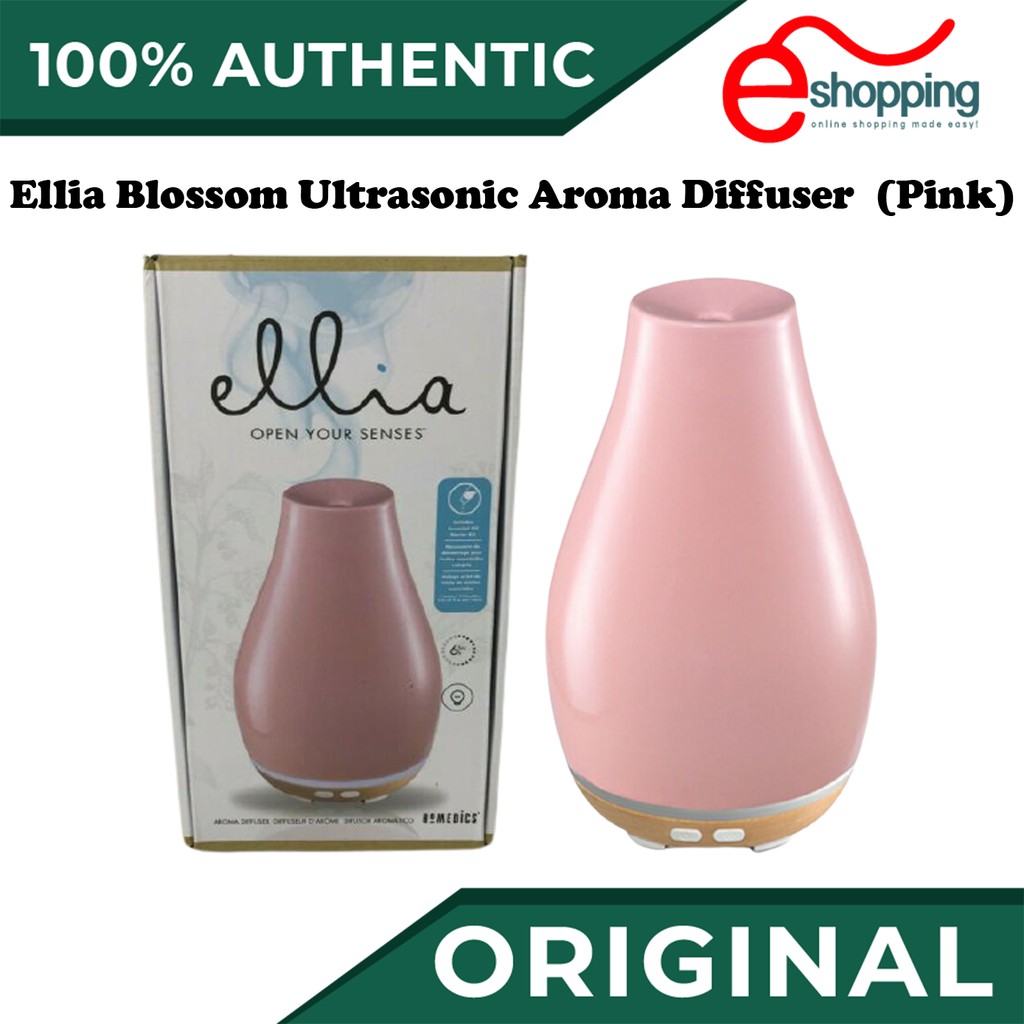 Ellia Blossom Ultrasonic Aroma Diffuser (Pink) Shopee Philippines
