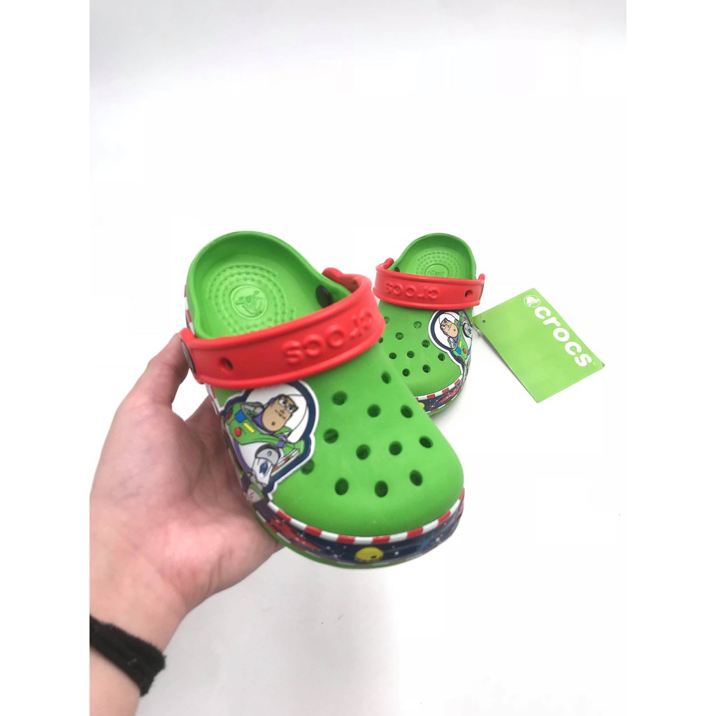 buzz lightyear light up crocs