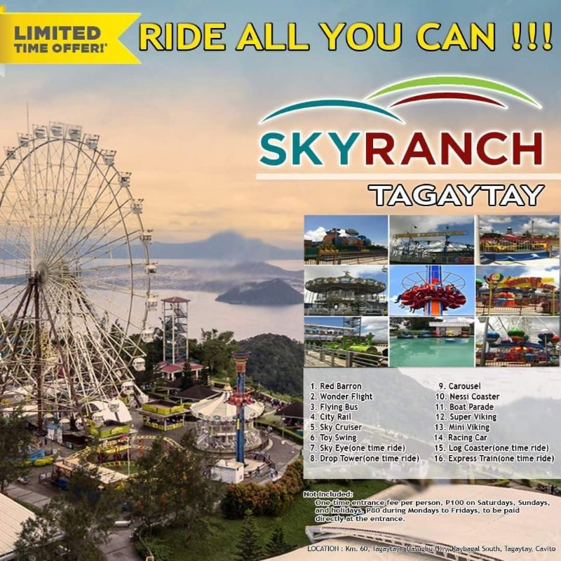 Skyranch Pampanga Entrance Fee 2024 Angil Giuditta