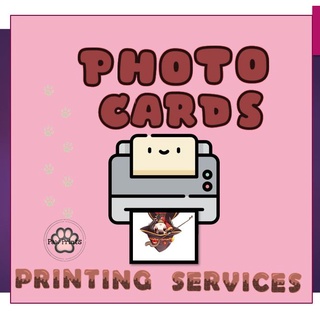 10pcs. Customized/ Personalize Photocards (back to back)