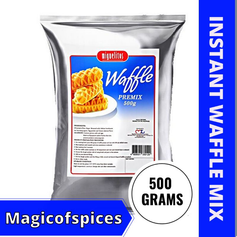 Instant Waffle Premix 500 grams Miguelitos Shopee Philippines