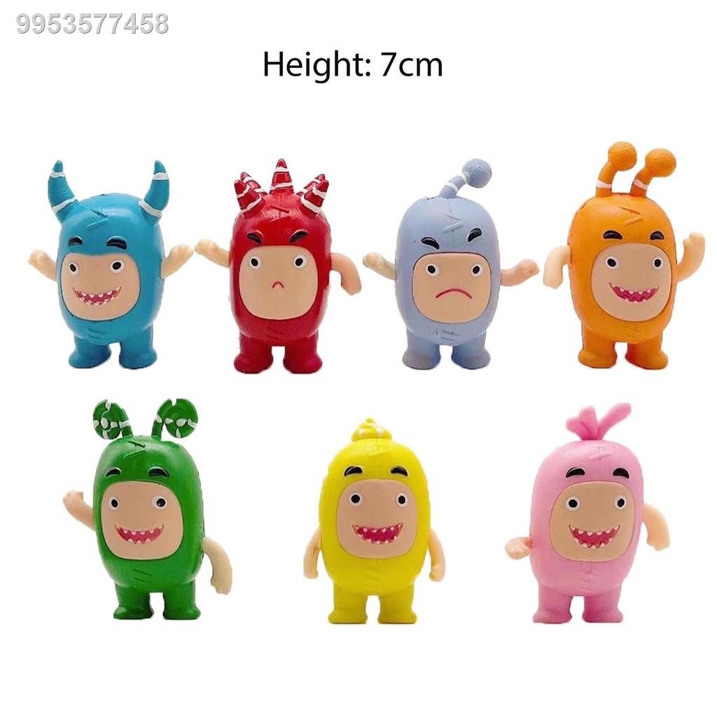 Oddbods Cuddly Toy Figure Newt Bubbles Pogo Zee Jeff Fuse Slick