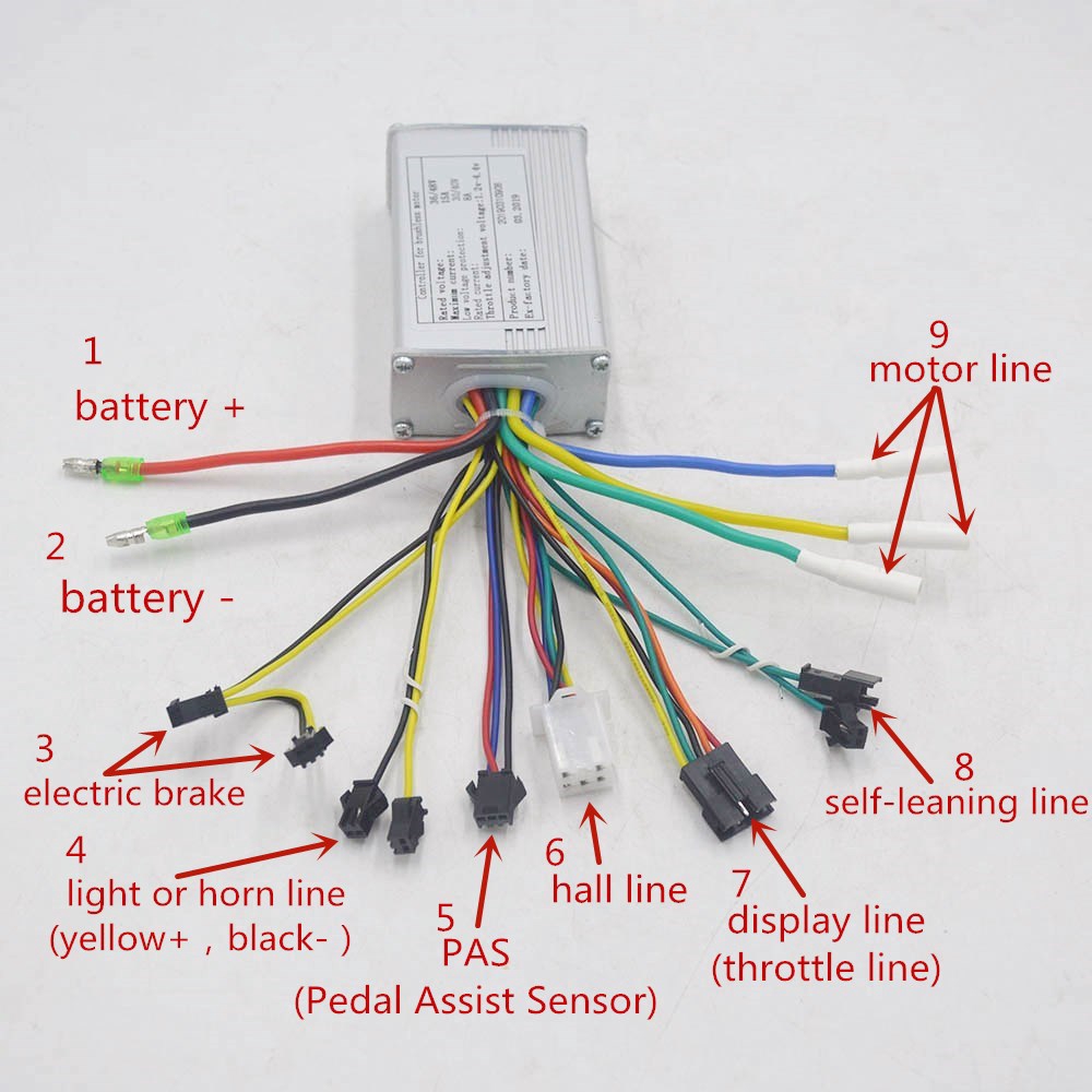 electric bike battery parts