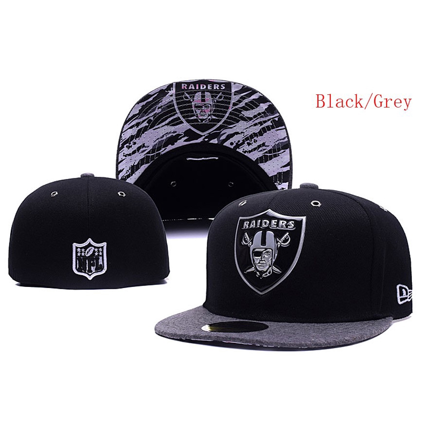 Nfl Oakland Raiders Snapback Men Women 59fifty Snapback Cap W Close Full Fit Hip Hop Hat Black Shopee Philippines