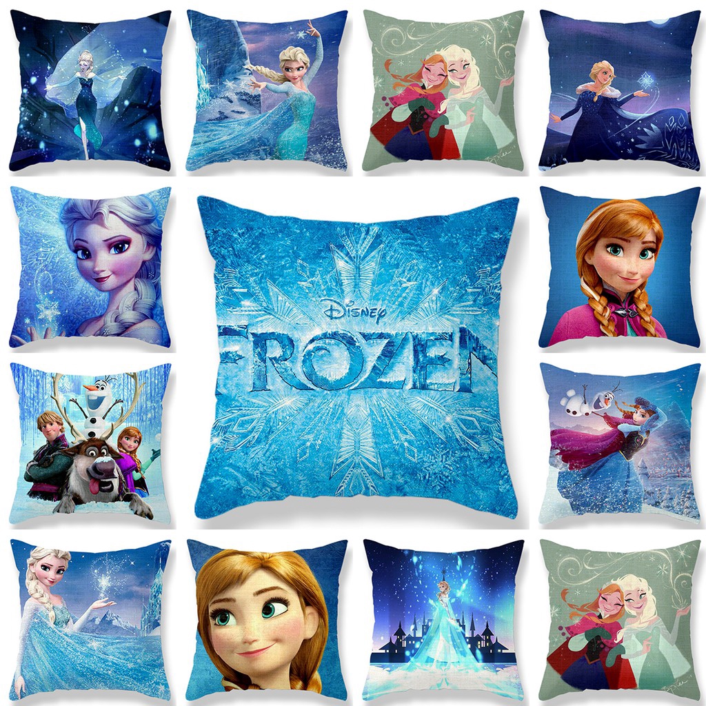 Disney Frozen Pillow Sofa Bed Sofa Pillow Cushion Case Shopee Philippines