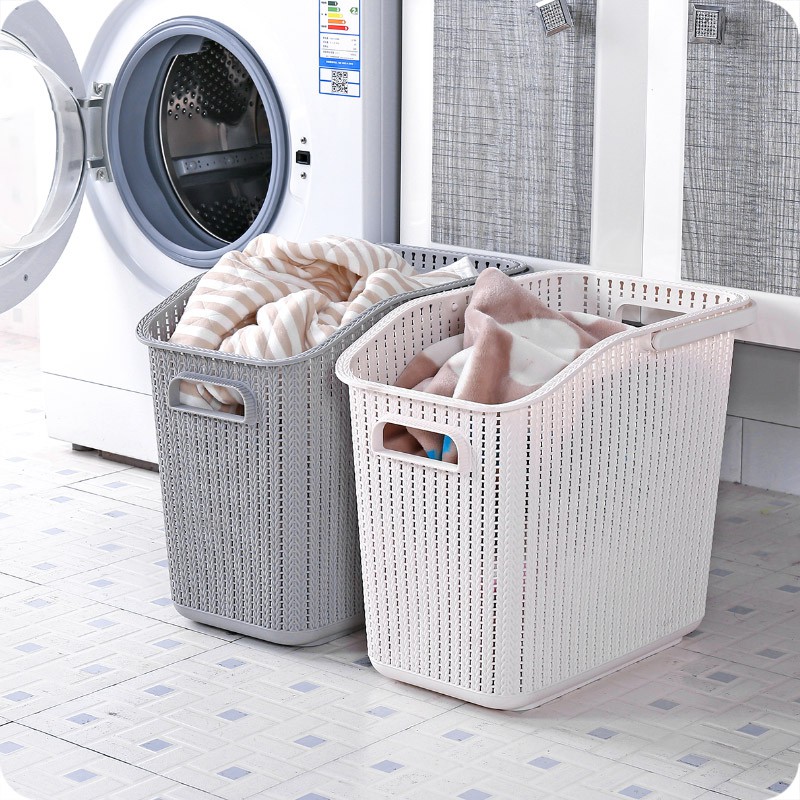bathroom laundry basket