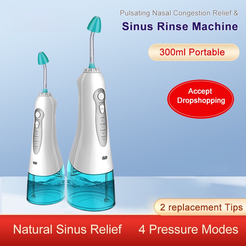 Nasal Pulse Irrigator : Best Nasal & Sinus Irrigation Systems (Breathe ...