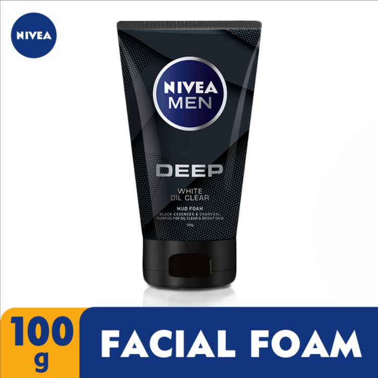 Nivea for Men Deep Mud Foam 100g | Shopee Philippines