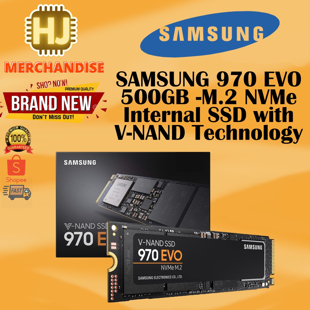 Samsung 970 Evo Ssd 500gb M2 Nvme Interface Internal Solid State Drive With V Nand Mz 2459