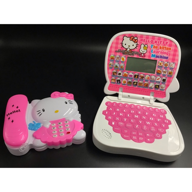 pink laptop toy