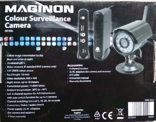 maginon wifi network camera