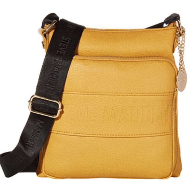 steve madden yellow handbag