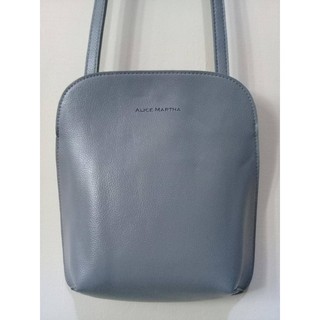 Sale Alice Martha gray shoulder sling bag for women preloved | Shopee Philippines