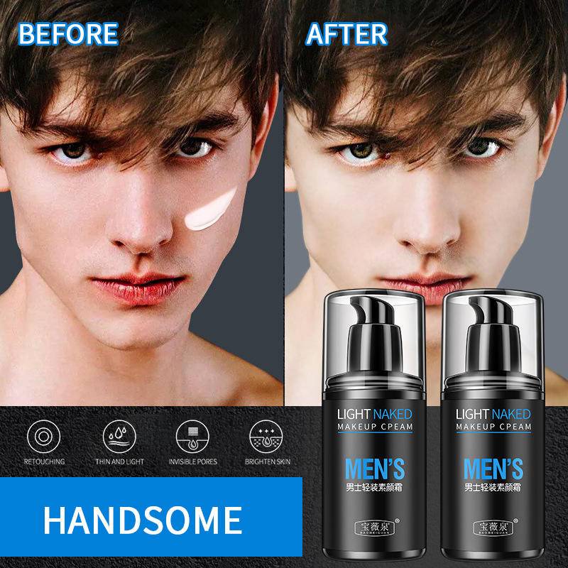 50ml men's light makeup concealer Beauty Men's Skin Care concealer acne marks BB cream face cream