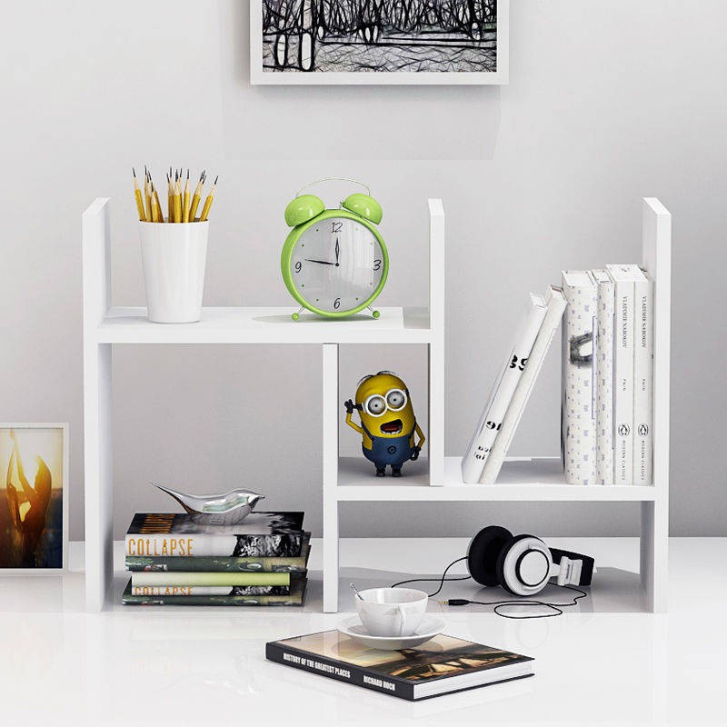 Simple Table Student Children Office Desk Shelf Storage Dorm