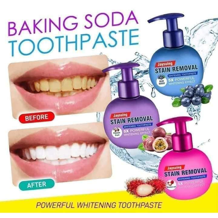 Authentic Jaysuing Whitening Toothpaste 220grams Pump Bottle Shopee