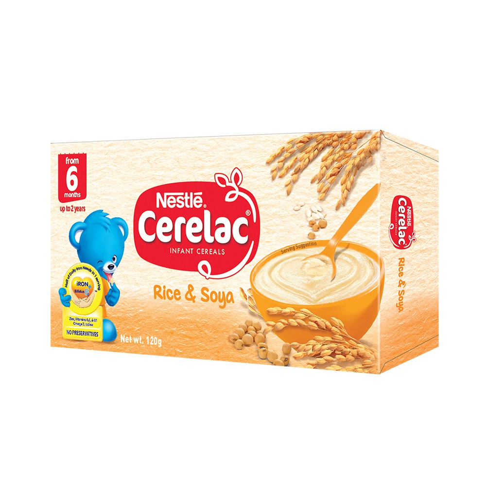 Cerelac Baby Food Rice & Soya 120g Shopee Philippines