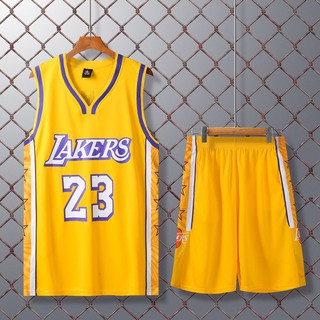 New Design Nba City Jersey Set Los Angeles Lakers No 23 James Basketball Clothes For Men Sportswear Shopee Philippines