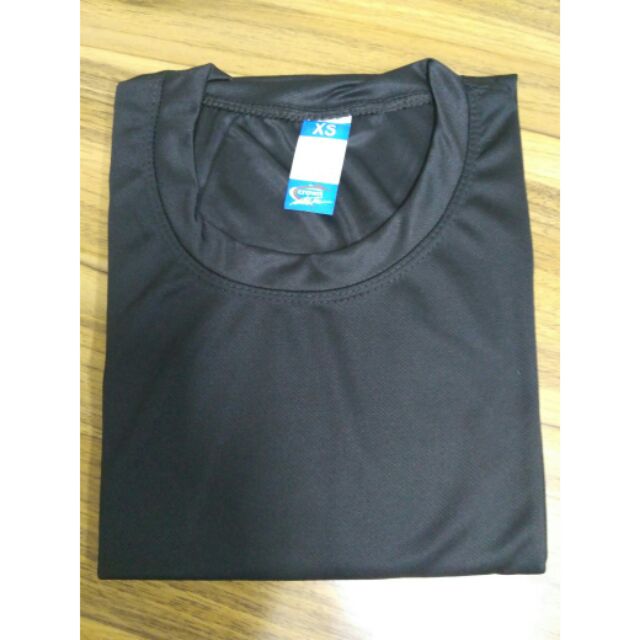 Crown Athletic Men Drifit T-shirt Round Neck Black | Shopee Philippines