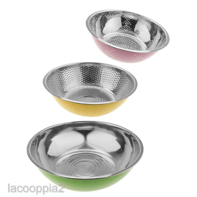 stainless steel colander strainer