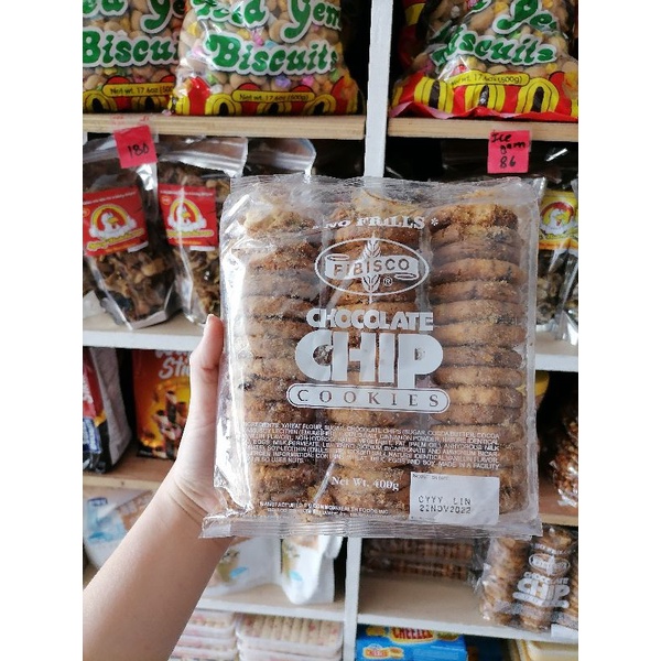 Fibisco Choco chip cookies and butter cookies november 2023 expiry