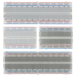 Breadboard 400/830 Points Solderless Pcb Test Board Mb-102 Syb-120 Syb