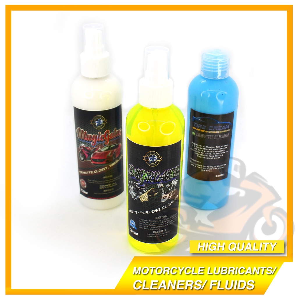 Motorcycle Lubricants MAGIC GATAS, DEGREASER, TIRE CREAM . Shopee