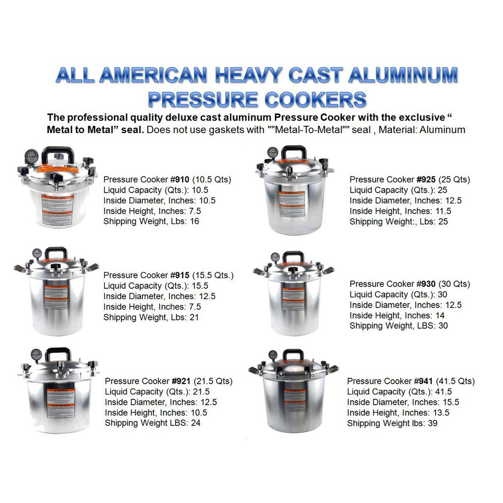 All American Pressure Canner 930 atelieryuwa.ciao.jp