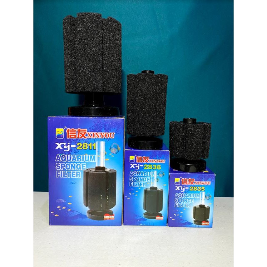 Xinyou Aquarium Sponge Filter (XY2835/XY2836/XY2811) Shopee Philippines