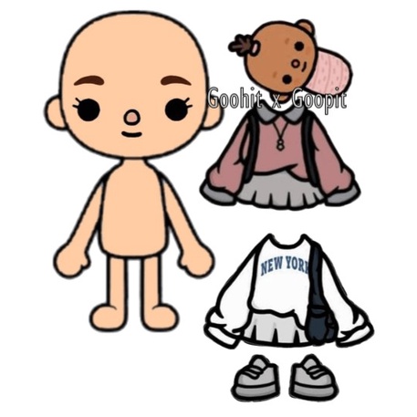 Toca Boca Paper Doll (with Baby) | Shopee Philippines