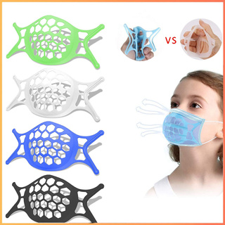 Child 3D Face Mask Bracket Silicone Internal Support Holder Frame Reusable Washable DIY Mask Accessories - Small Kids #1