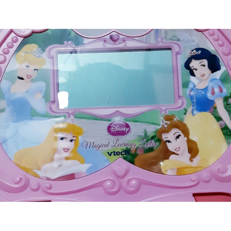 vtech disney princess magical learning laptop